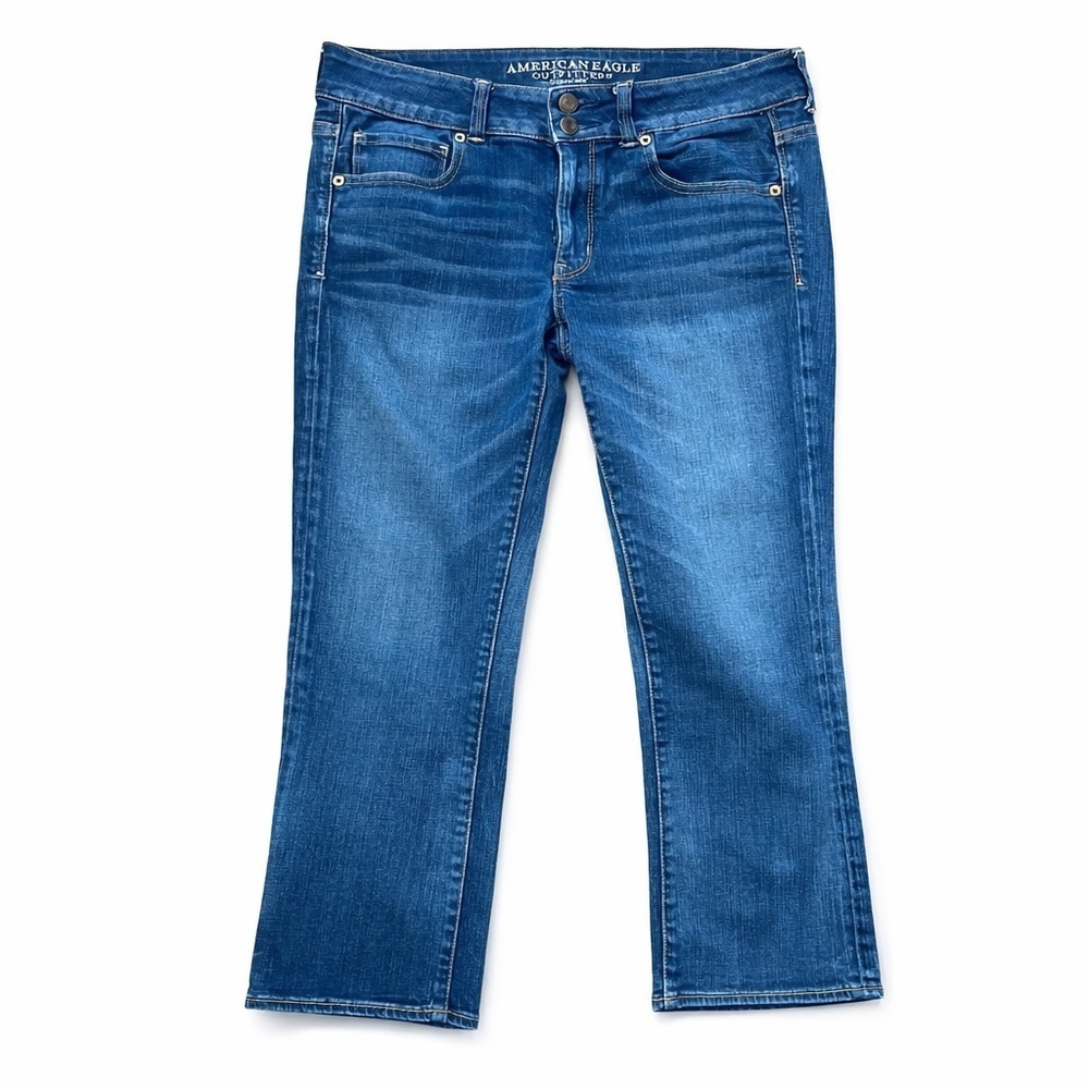 American Eagle Outfitters “Artist Crop” Super Stretch Jeans – Size 10 (Regular)